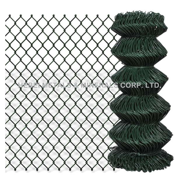 PVC COATED CHAIN LINK FENCE